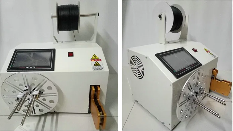 ワイヤーロープコイリングバインディングマシン、ワイヤーコイリングマシン、自動ワイヤーコイリングマシン、自動ワイヤーコイリングワインディング